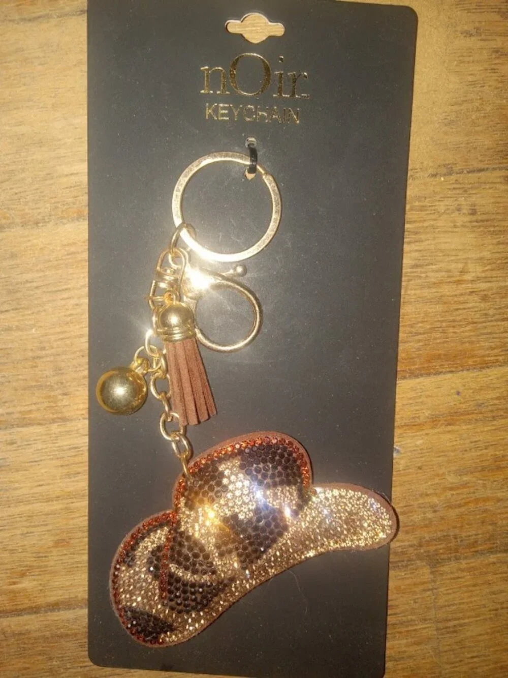Montana West Wrangler wristlet western cow print wallet with keychain